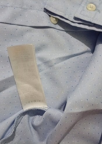 PRIMARK buz mavi Kollu Düğmeli Erkek Gömlek - Görsel 2