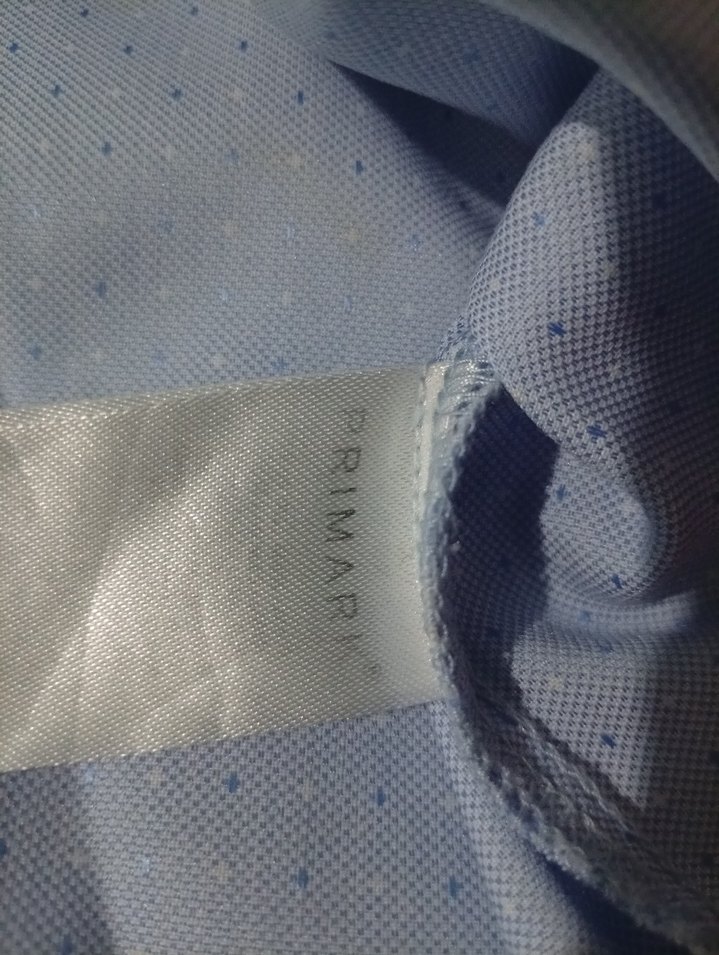 PRIMARK buz mavi Kollu Düğmeli Erkek Gömlek - Görsel 3