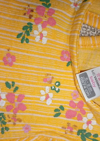 LC Waikiki Sarı Kız Çocuk giyim - Görsel 2