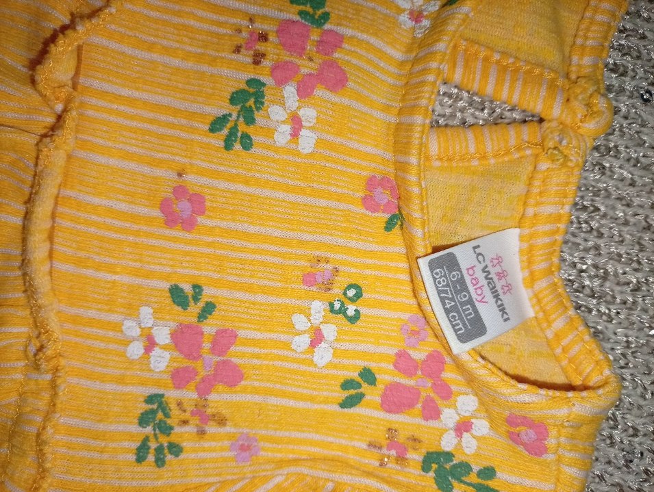 LC Waikiki Sarı Kız Çocuk giyim - Görsel 2