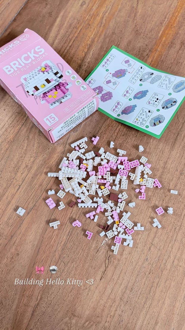 BRİCKS HELLO KİTTY LEGO - Görsel 2