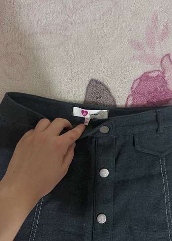 Düğmeli etek - Görsel 2