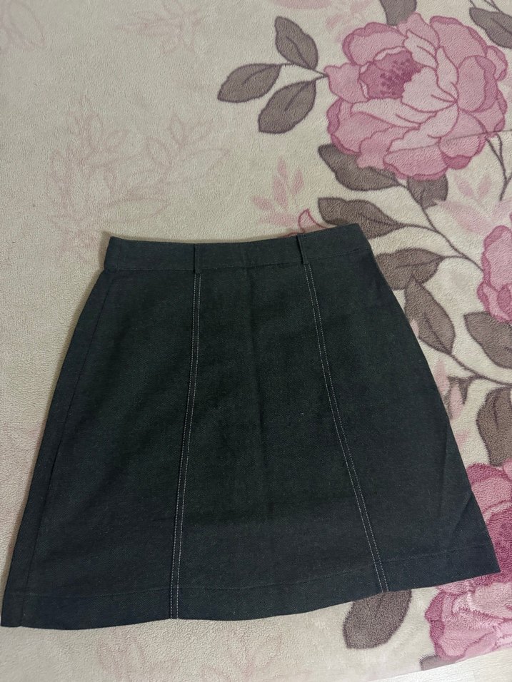 Düğmeli etek - Görsel 3