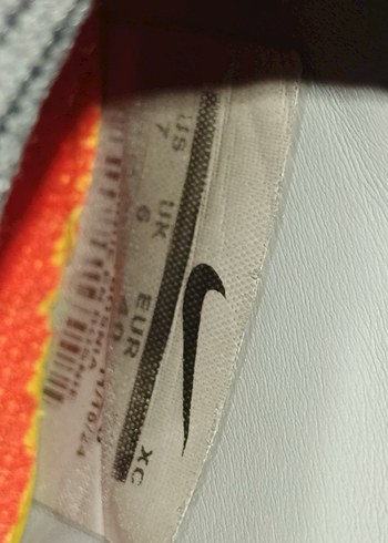 40 Beden Nike CR7 Erkek Futbol Ayakkabısı Gri Velcro