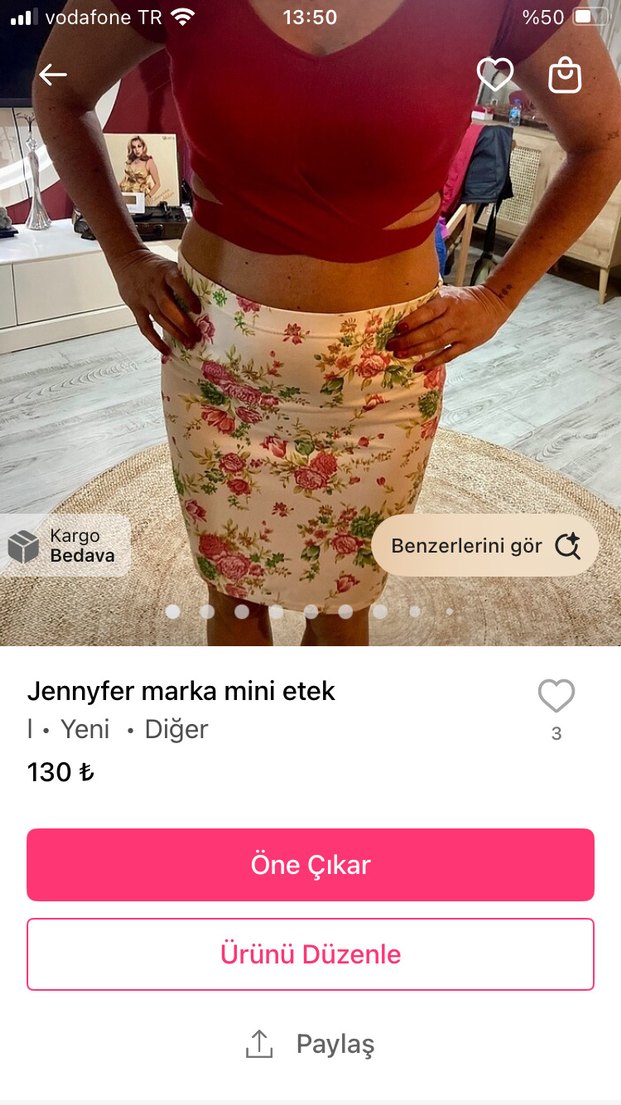 Müşteri isteği sepet (5 etek, 2 kazak,2 body,1 gömlek) - Görsel 5