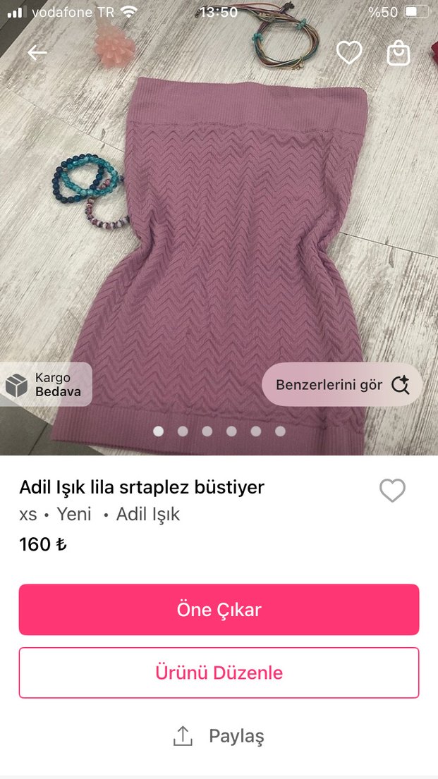 Müşteri isteği sepet (5 etek, 2 kazak,2 body,1 gömlek) - Görsel 3