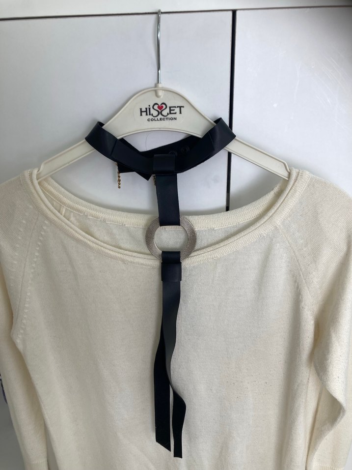 Kadın Siyah Deri Tokalı Kemer - Görsel 3