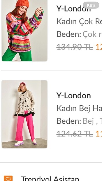 l Beden ten rengi Renk Y-London kadın kazak