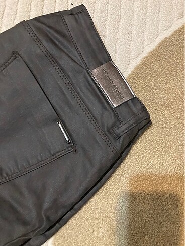 #Y2K# BEYMEN Vintage studio leopar deri pantolon - Görsel 5