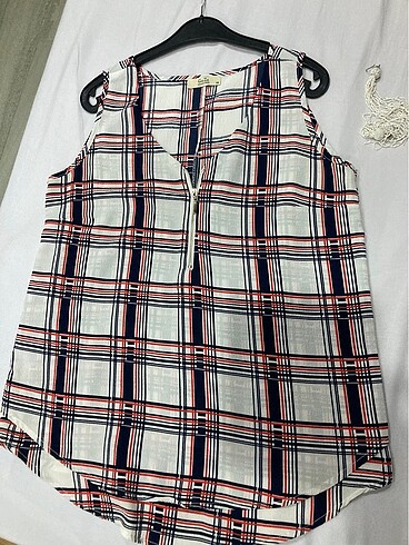 38 Beden QuZu Collection kolsuz gömlek bluz