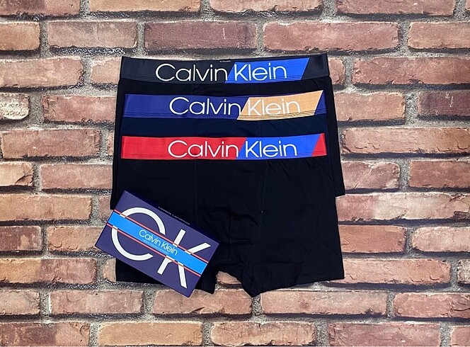 PREMİUM 3 LÜ CALVİN KLEİN BOXER