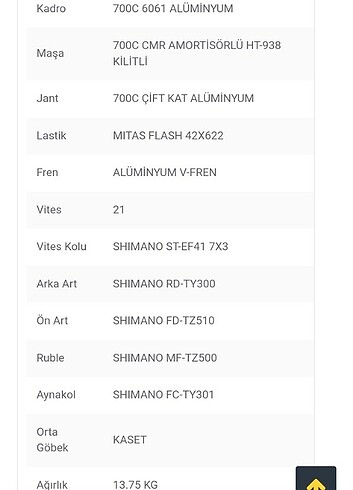  Beden Yeni bisiklet