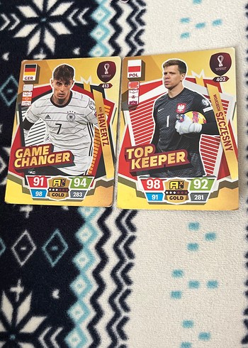 Futbol Kartları - Game Changer ve Top Keeper