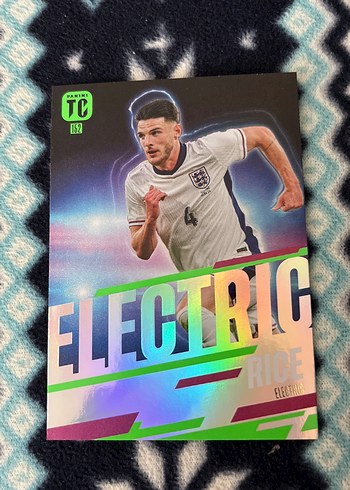 Panini TC 192 Rice Elektrik Futbol Kartı