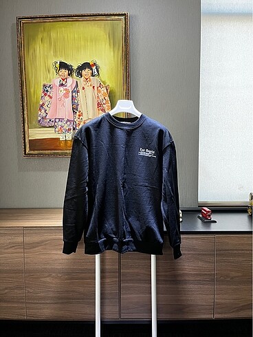 Los Angeles Detaylı Oversize Sweatshirt