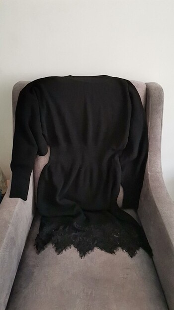 Diğer Dantel detaylı elbise