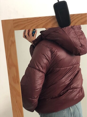 Koton Bordo Şişme Mont