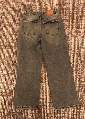 Kadın Gri Denim Midi Boy Manuka Jean - Görsel 5