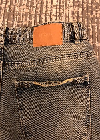 Kadın Gri Denim Midi Boy Manuka Jean - Görsel 6