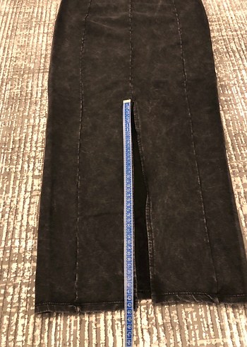 Siyah Uzun Dar Kesim Kadın Etek - Görsel 4