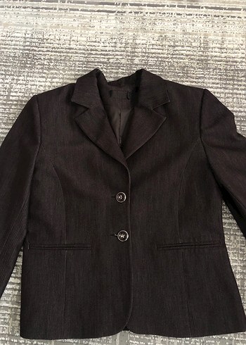 Kahverengi Kadın Blazer Ceket - Görsel 2