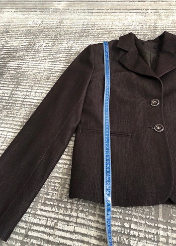 Kahverengi Kadın Blazer Ceket - Görsel 3