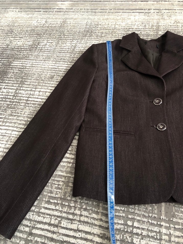 Kahverengi Kadın Blazer Ceket - Görsel 3