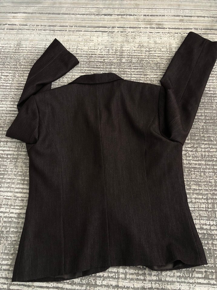 Kahverengi Kadın Blazer Ceket - Görsel 5