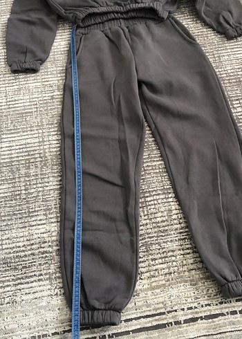 Gri Kapüşonlu Kadın Eşofman Takımı - Görsel 5