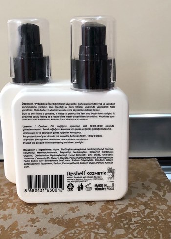 Reshell SPF 50+ Güneş Kremi 100 ml - Görsel 2