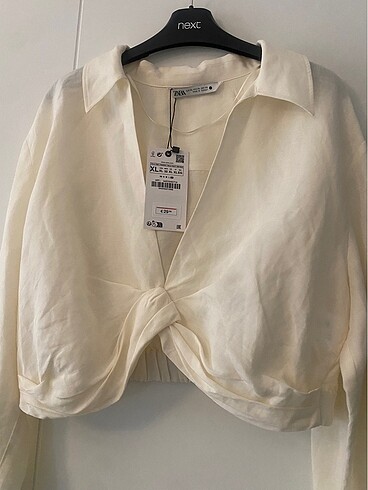 Zara Zara crop bluz