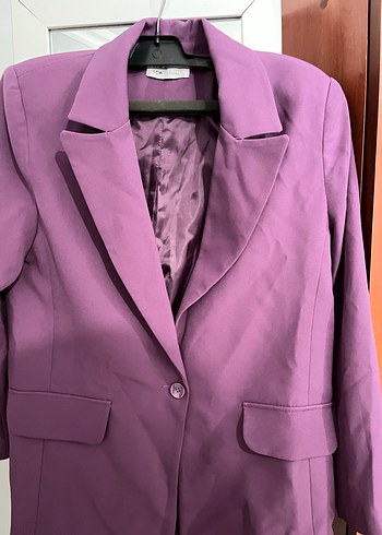 s Beden Mor Kadın Blazer Ceket