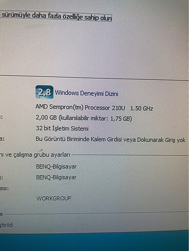 Diğer BenQ All in One PC
