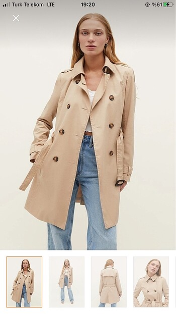 Stradivarius trençkot