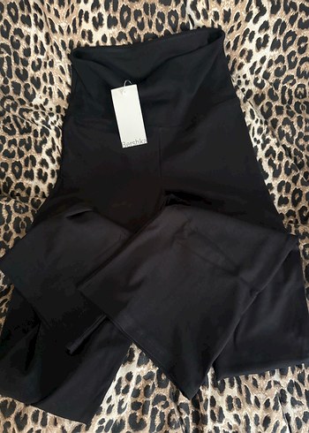 Siyah Kadın Uzun Dar Kesim Street Wear Pantolon