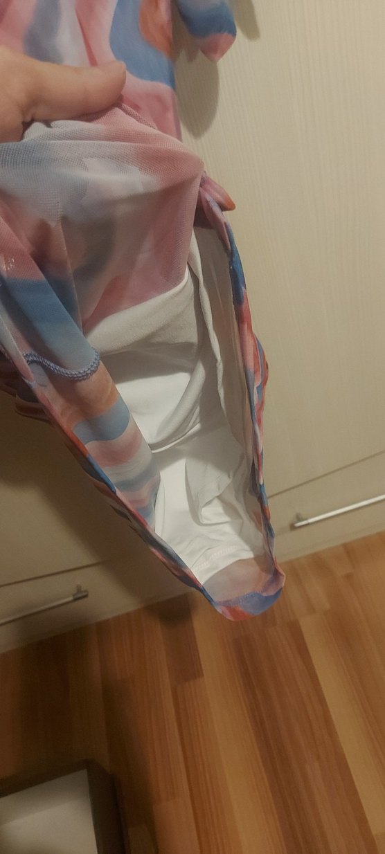 Düğmeli Pastel Renkli Mini Gömlek Elbise - Görsel 3