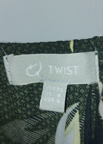 Kadın Kolsuz Desenli Rahat Elbise - Görsel 3