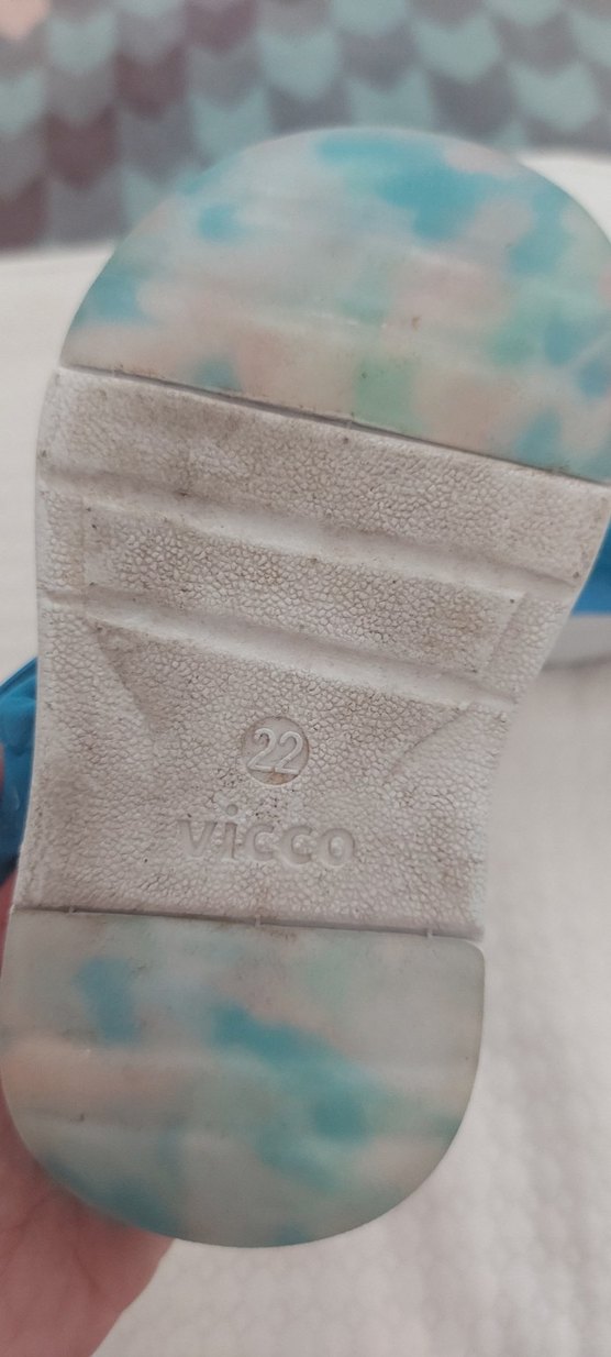 Mavi Erkek Çocuk Cırt Cırtlı Terlik - Görsel 3