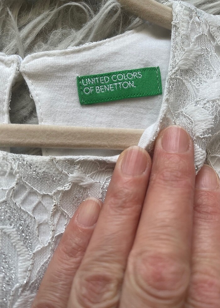 Benetton 2-3 yaş özel gün elbise - Görsel 2