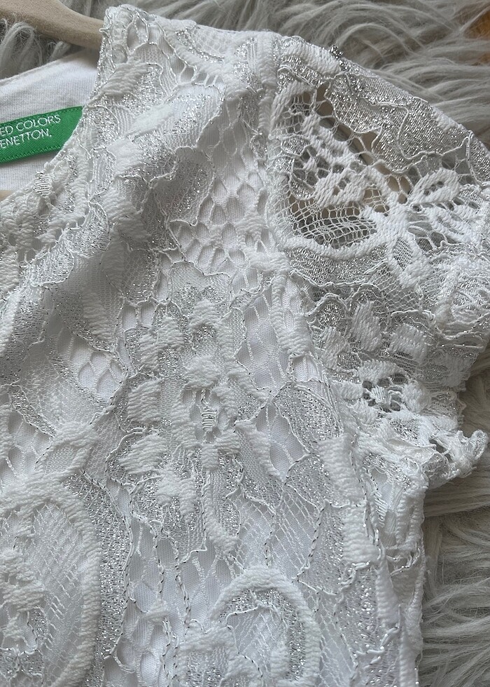 Benetton 2-3 yaş özel gün elbise - Görsel 3