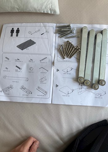 Çilek Star Beşik(45x90cm)Komple - Görsel 6