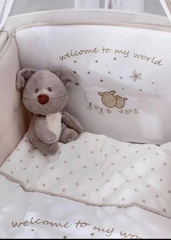 Çilek Star Beşik(45x90cm)Komple - Görsel 4