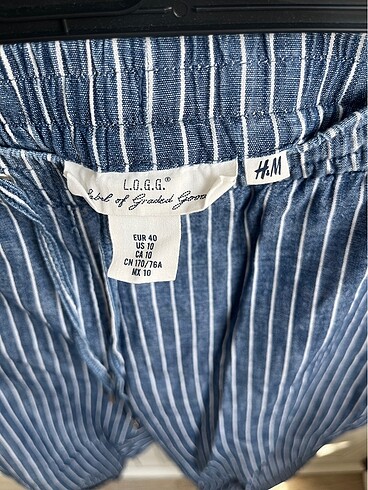 40 Beden H&M Bağcıklı pantolon