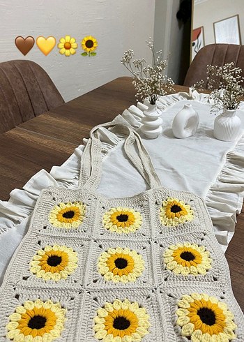 Beden beyaz Renk Dantel Detaylı Bej Örgü Kadın Çanta