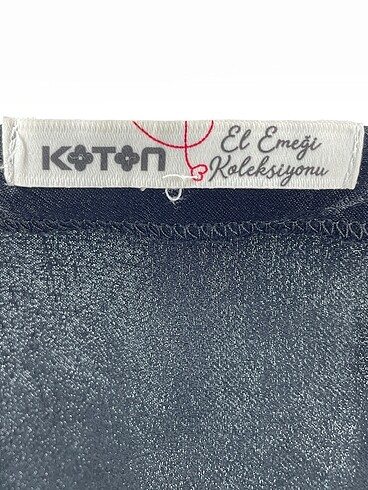 universal Beden siyah Renk Koton Bluz %70 İndirimli.