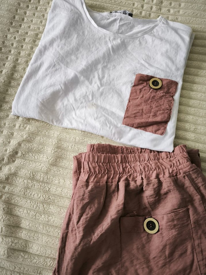 Düğmeli kadın takım - Görsel 3