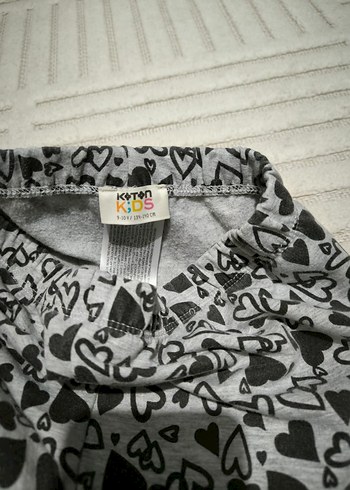 Gri Baskılı rahat kız tayt 9 yaş - Görsel 4