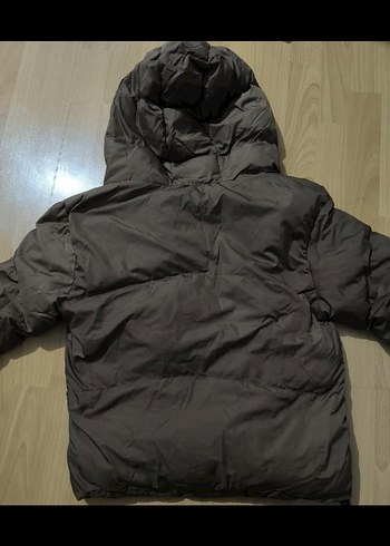 Kahverengi Fermuarlı Kadın Kışlık Mont - Görsel 2