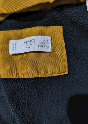 Kürklü Kapüşonlu Erkek Çocuk Mont 4/5 yaş - Görsel 5