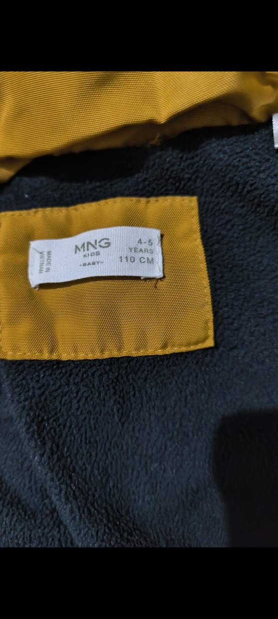 Kürklü Kapüşonlu Erkek Çocuk Mont 4/5 yaş - Görsel 5